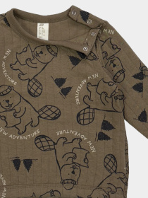 Свитшот H&M модель 10779196kwer_Хаки Фото