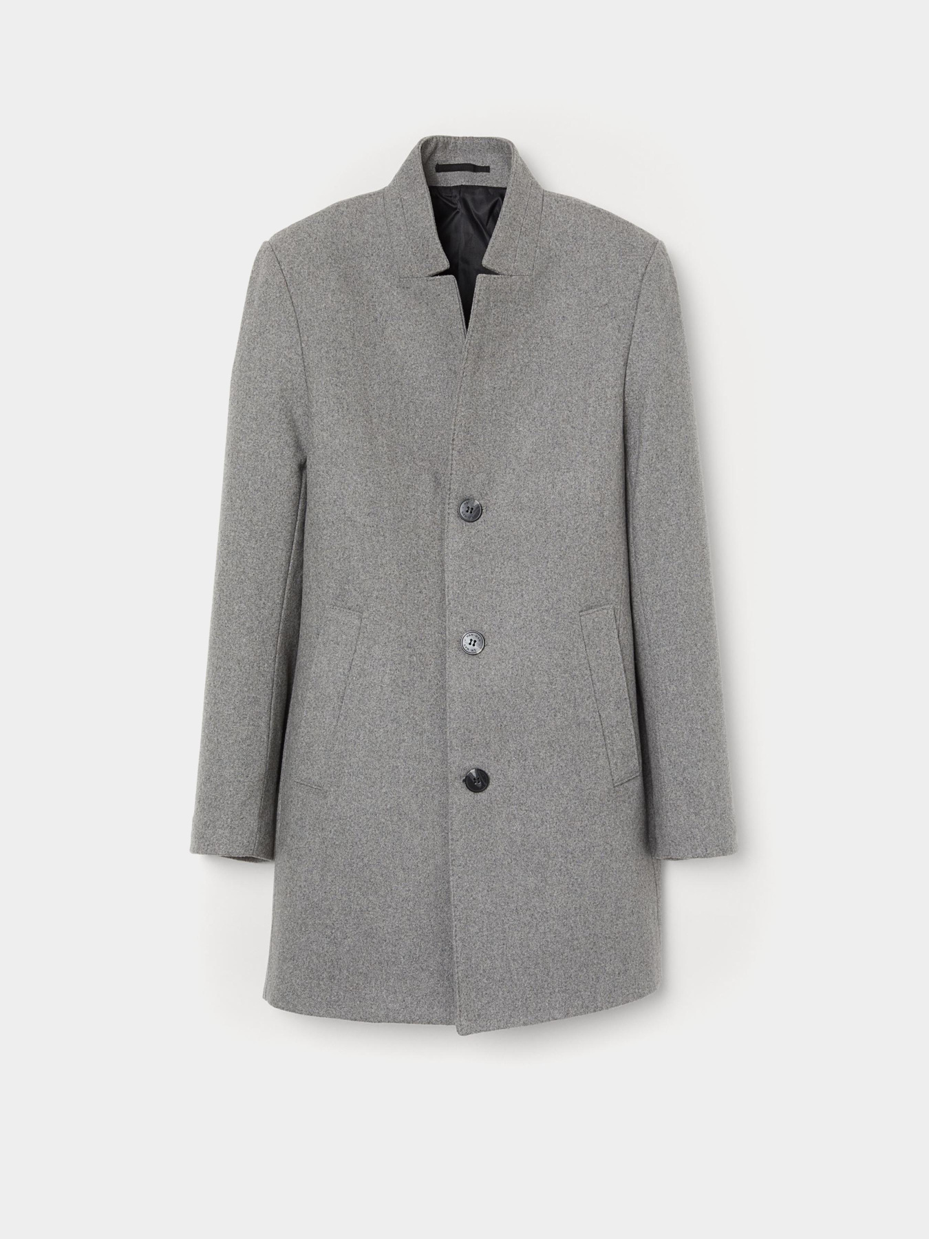 Пальто H&M модель 7881722wer_Серый Фото