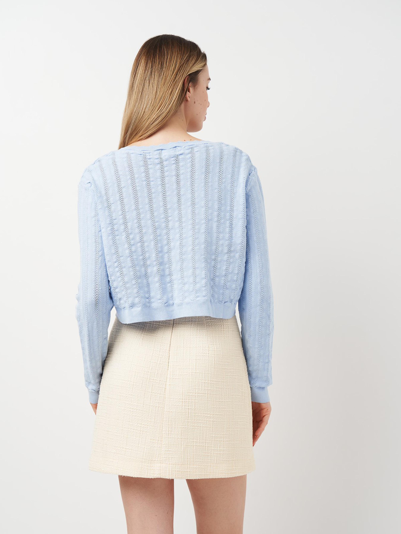 Кардиган H&M модель 1105687wer_Голубой Фото