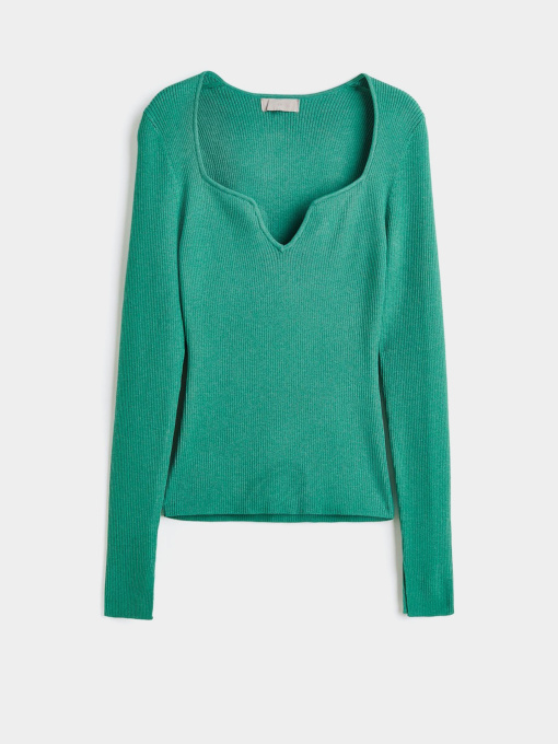 Джемпер H&M модель 1117033wer_Зеленый Фото