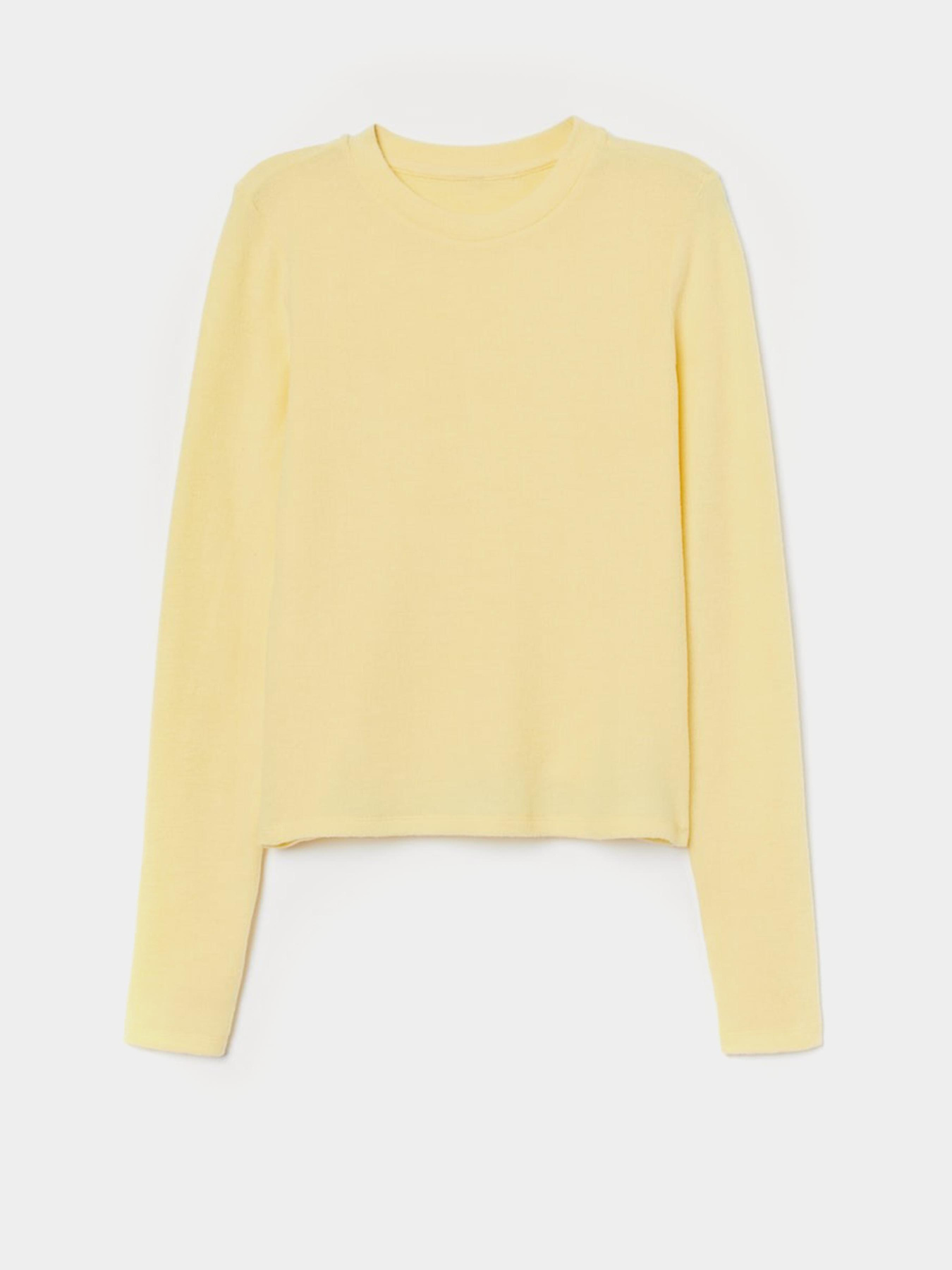 Джемпер H&M модель 8062481wer_Светло-желтый Фото