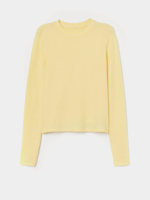 Джемпер H&M модель 8062481wer_Светло-желтый Фото