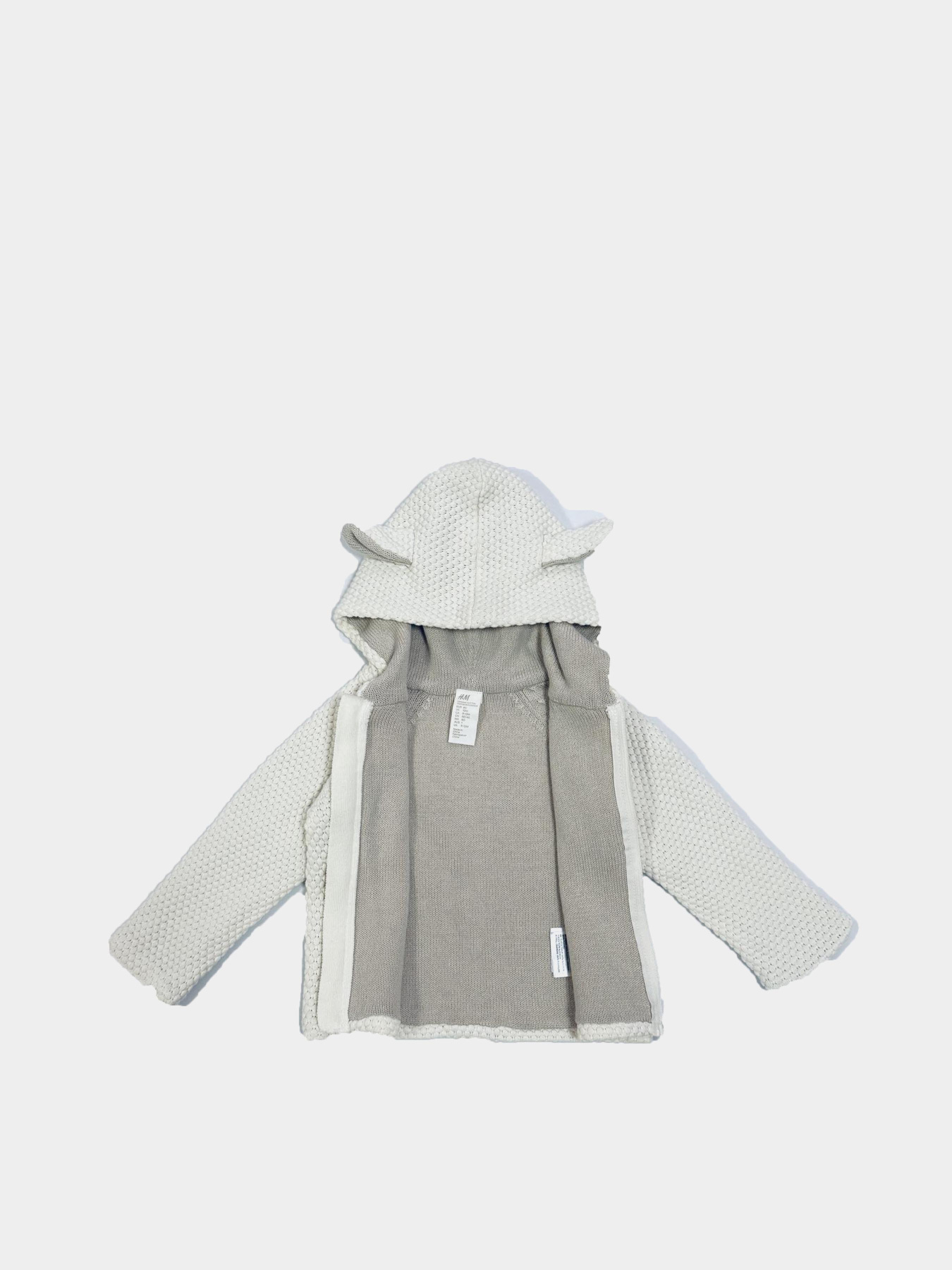 Кофта H&M модель 7599112 kwer_Молочный Фото