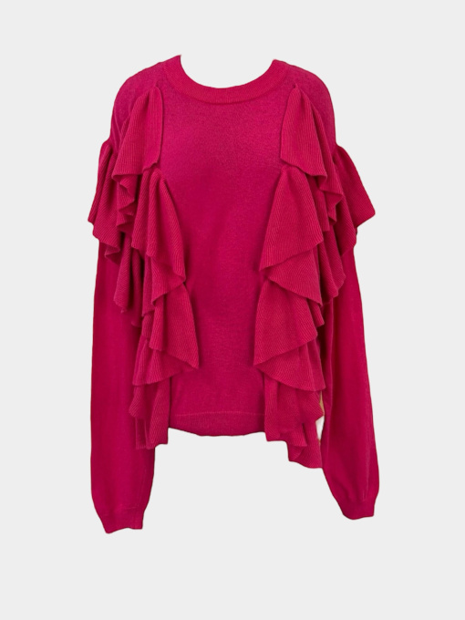 Свитер H&M модель 2020103wer_Фуксия Фото