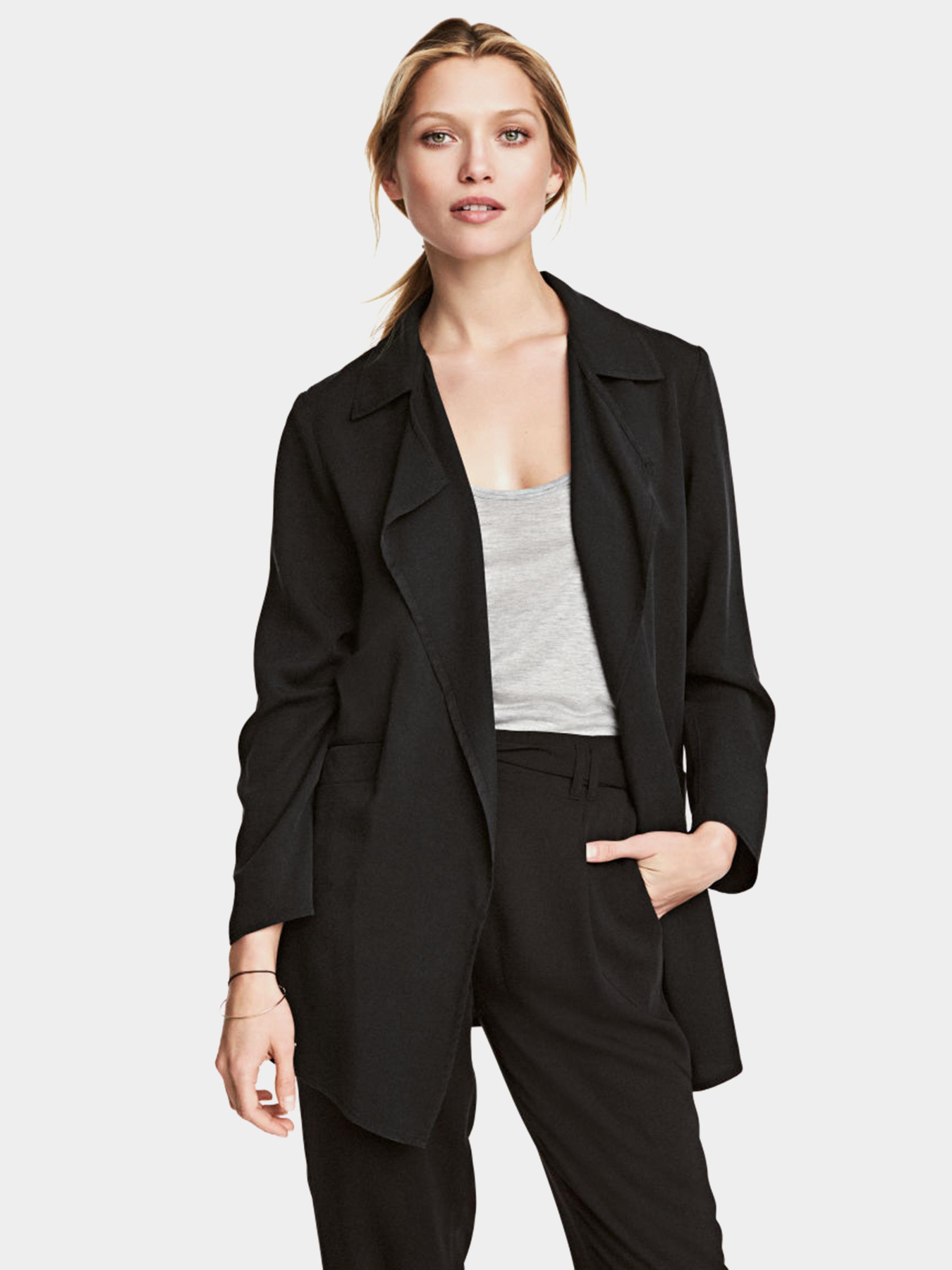 Блейзер H&M модель 4952065wer_Черный Блейзер H&M модель 4952065wer_Черный Фото