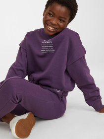 Свитшот H&M модель 10070634kwer_Фиолетовый Фото