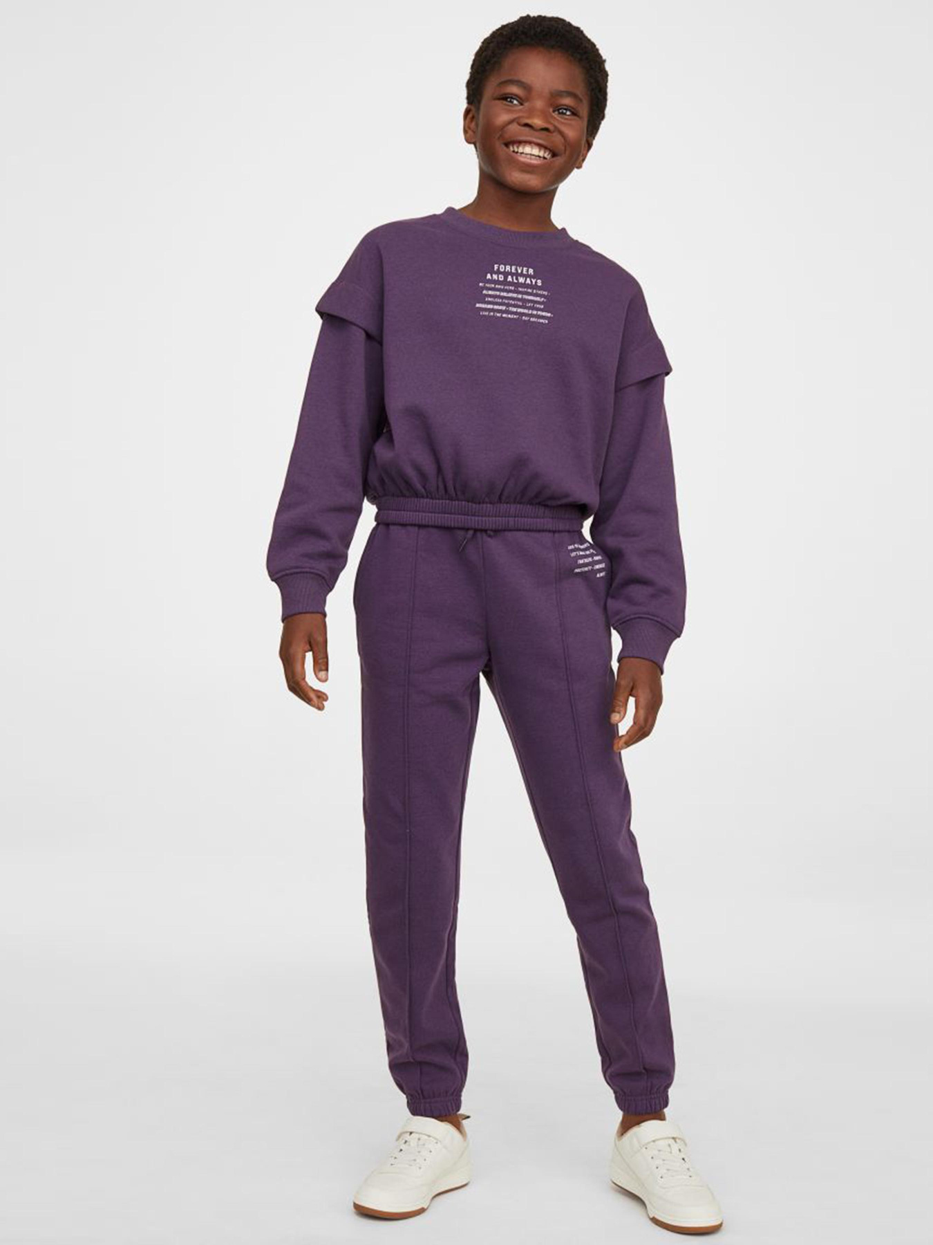 Світшот H&M модель 10070634kwer_Фиолетовый Фото