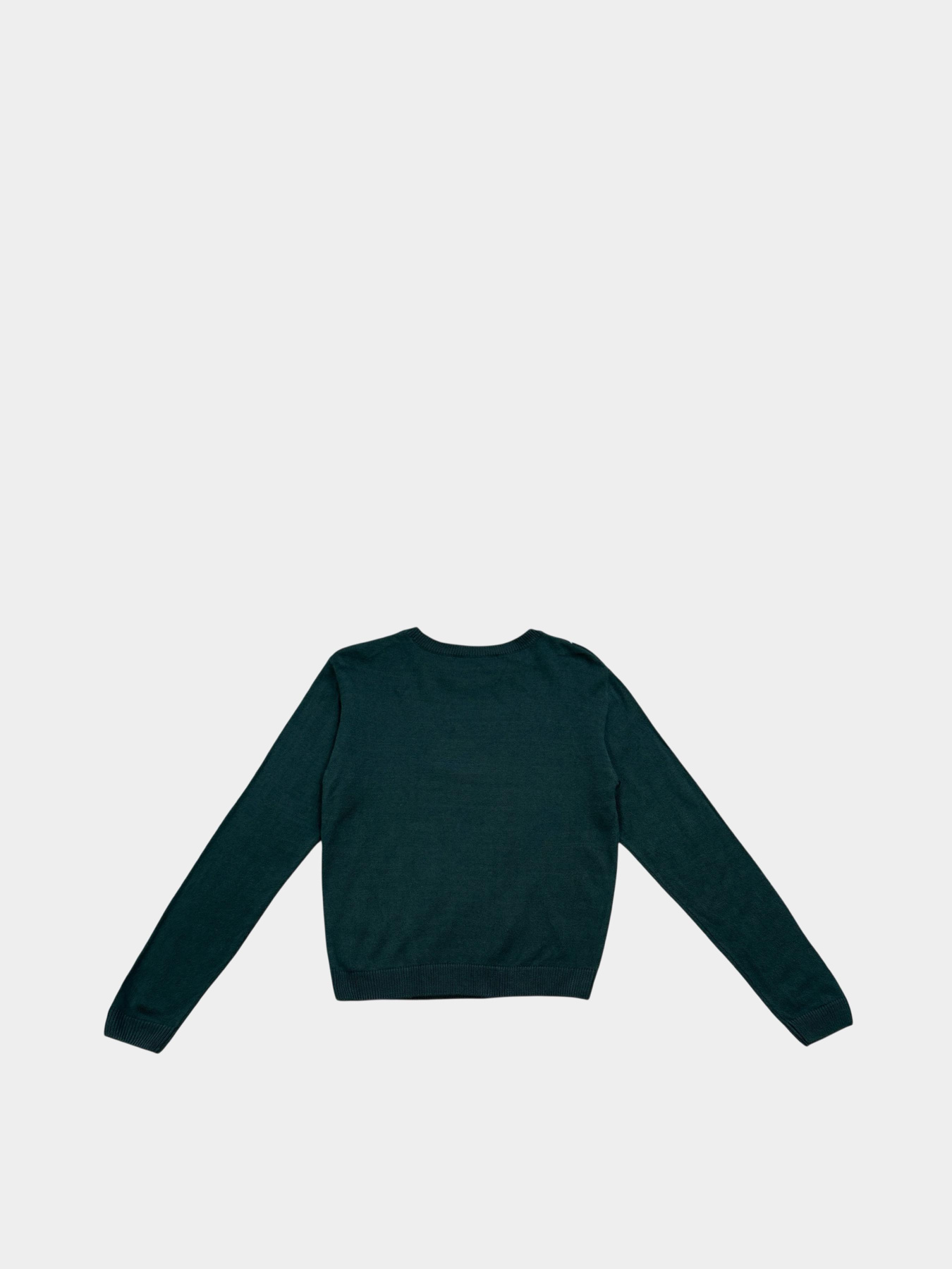 Джемпер H&M модель 8525821kwer_Темно-зеленый Джемпер H&M модель 8525821kwer_Темно-зеленый Фото