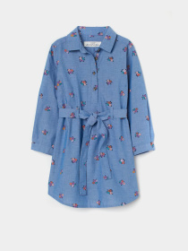 Платье миди H&M модель 92587341kwer_Синий Фото