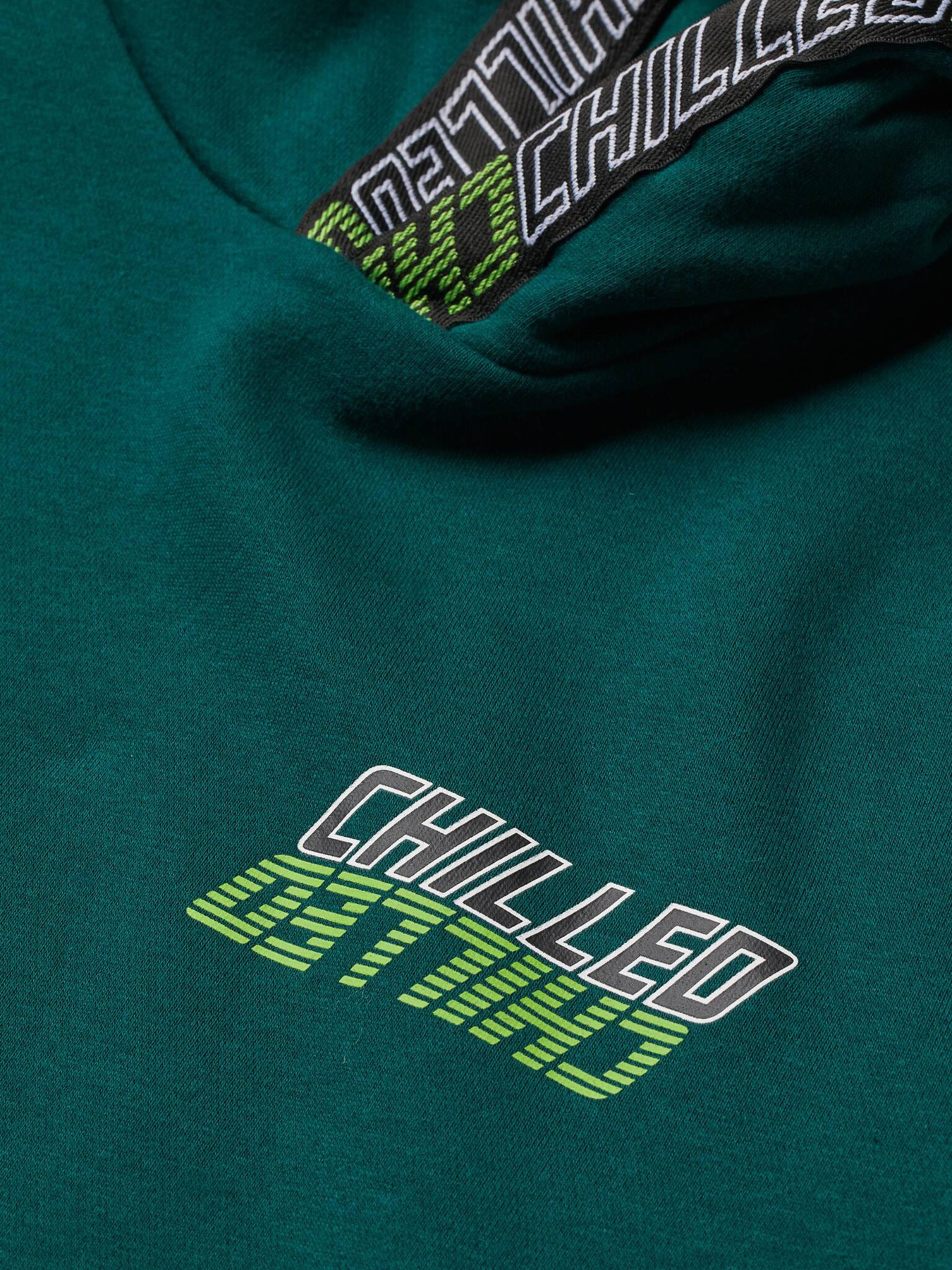 Худи H&M модель 8967582kwer_Темно-зеленый Фото