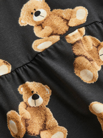 Платье миди H&M модель 1157735kwer_Черный Фото