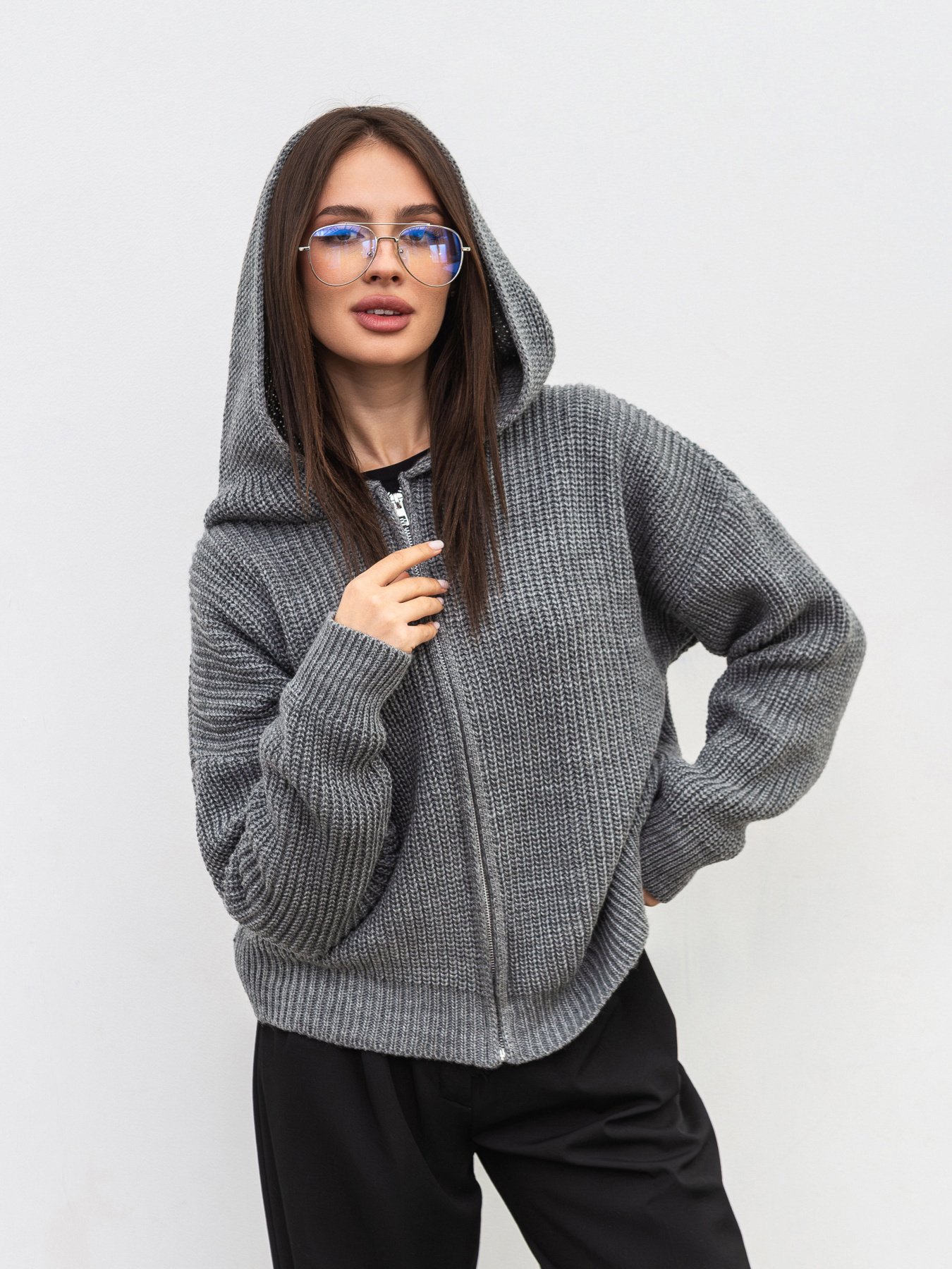 Кардиган Romashka Коузі модель 399016703081 Кардиган Romashka Коузі модель 399016703081 Фото