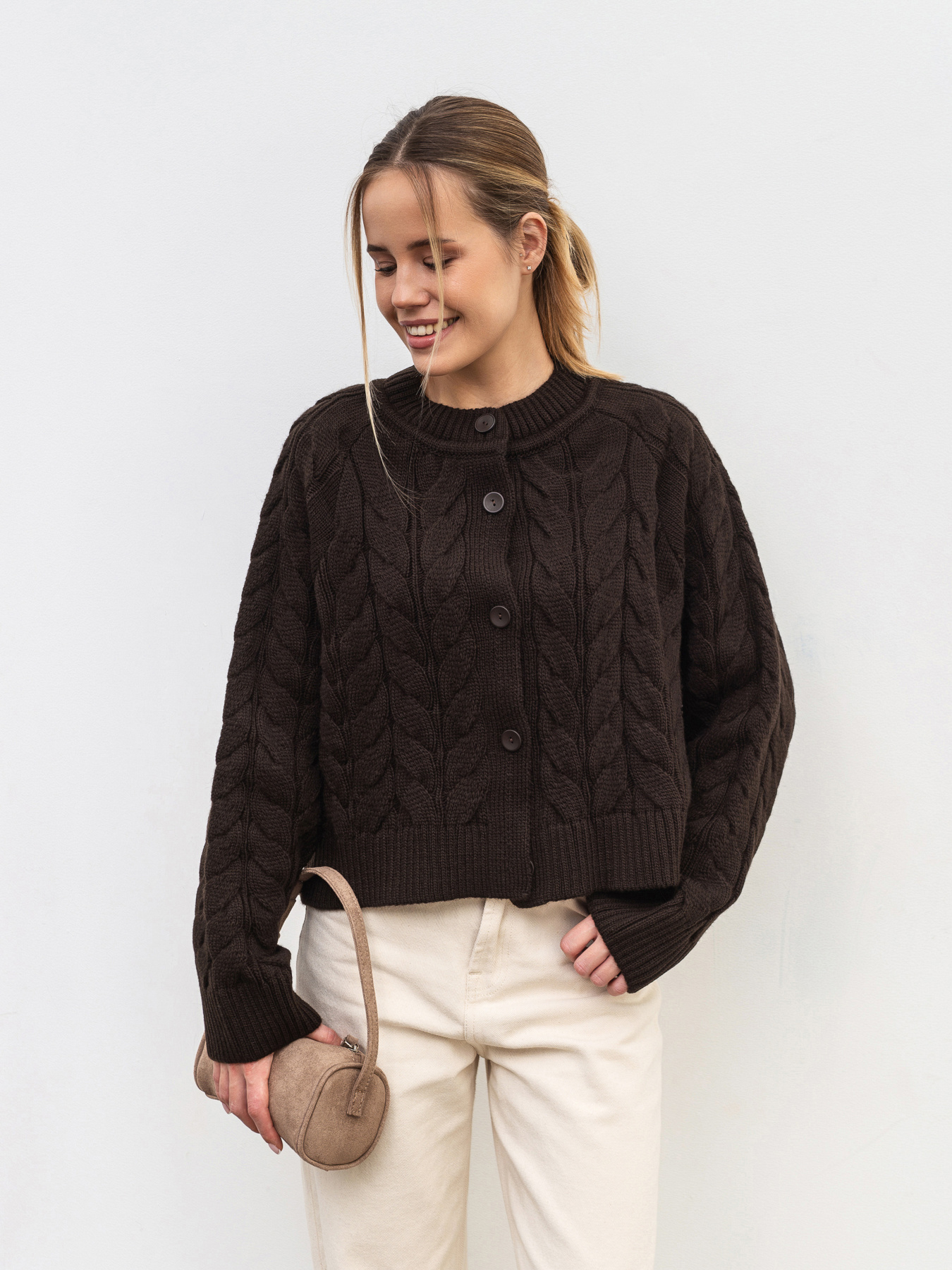 Кардиган Romashka Шелт модель 399016903061 Фото