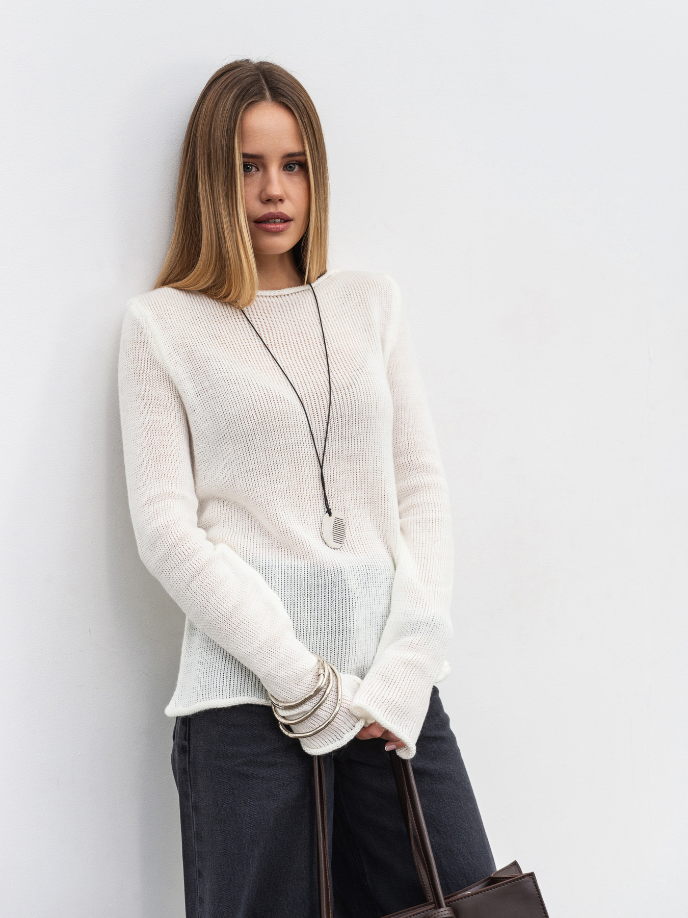 Джемпер Romashka Нуар модель 207024403072 Фото