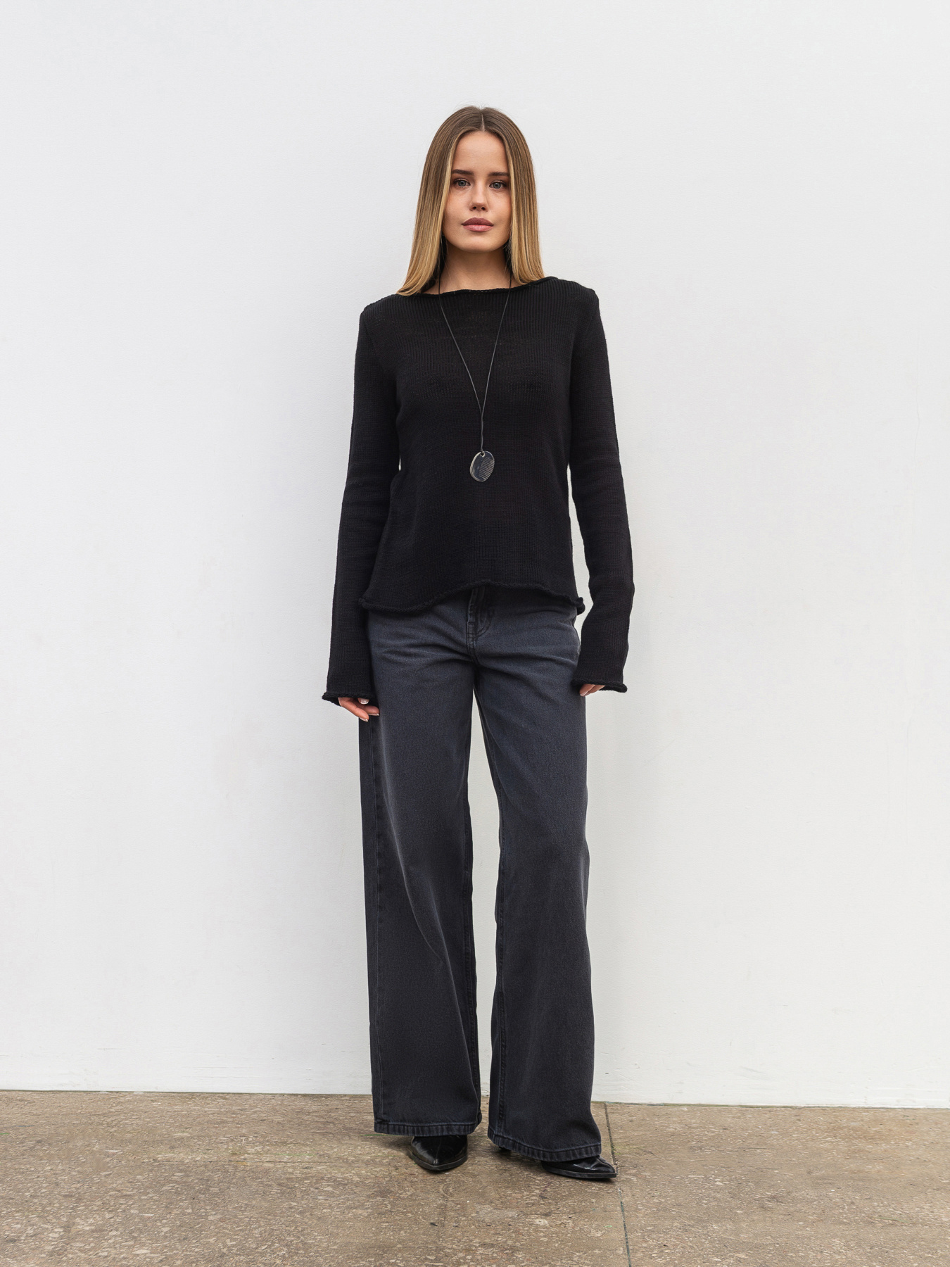 Джемпер Romashka Нуар модель 207024403101 Фото