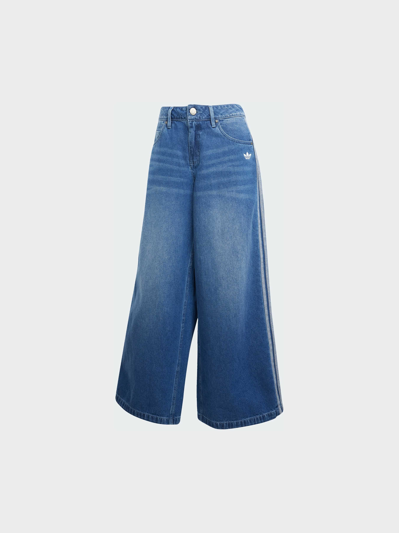 Широкі джинси Adidas Adicolor модель JV7454 Фото