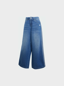 Широкі джинси Adidas Adicolor модель JV7454 Фото