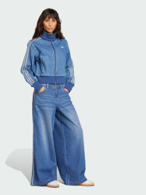 Широкі джинси Adidas Adicolor модель JV7454 Фото