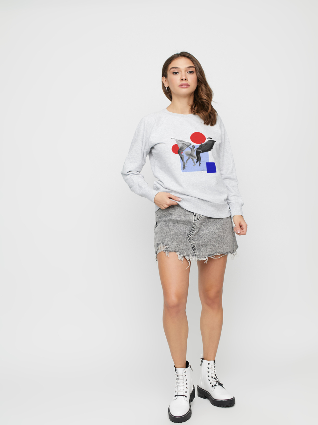 Свитшот YAPPI модель SWG1063 Фото