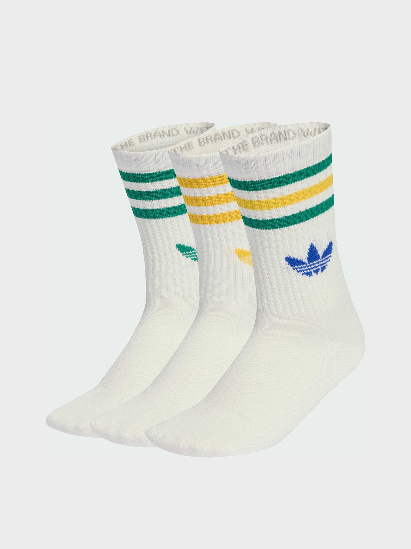 Три пары носков 3-Stripes Crew модель KD8250 Фото