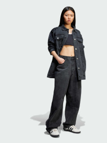 Широкие джинсы Adidas модель JX9213 Фото