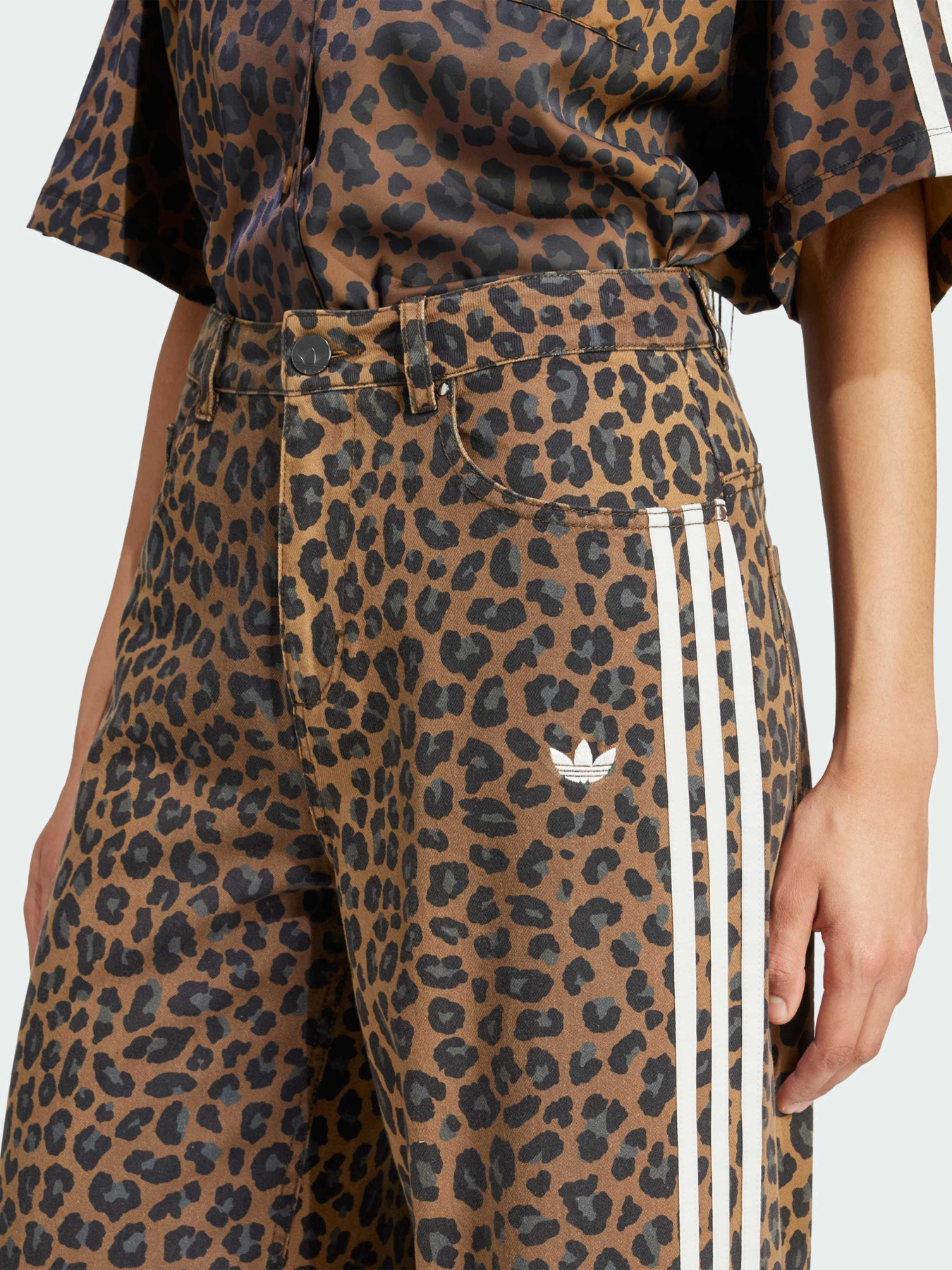 Широкие джинсы Adidas модель KA2680 Фото