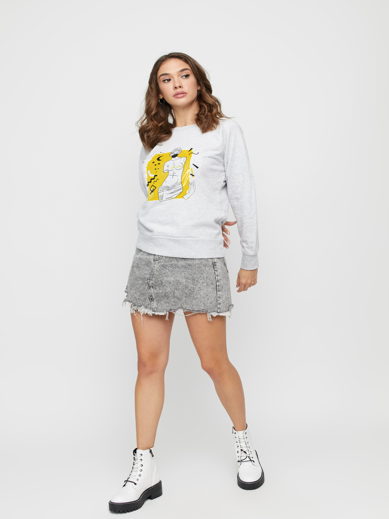 Світшот YAPPI модель SWG1064 Світшот YAPPI модель SWG1064 Фото