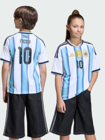 Домашнее джерси Argentina 26 Home Replica Messi Kids модель KA8115 Фото