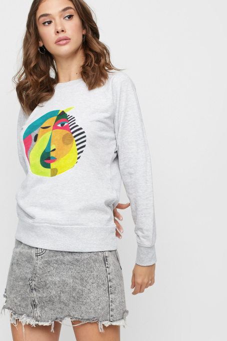 Свитшот YAPPI модель SWG1077 Фото