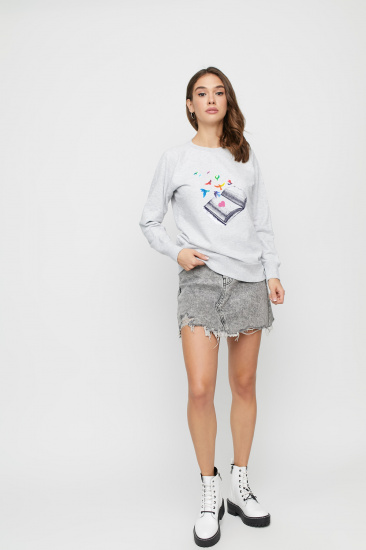 Свитшот YAPPI модель SWG1083 — фото - INTERTOP