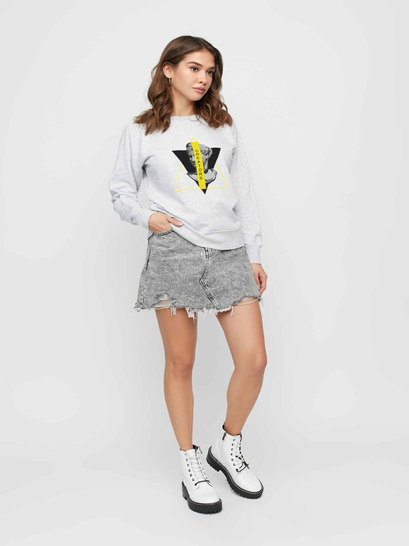 Свитшот YAPPI модель SWG1088 Фото