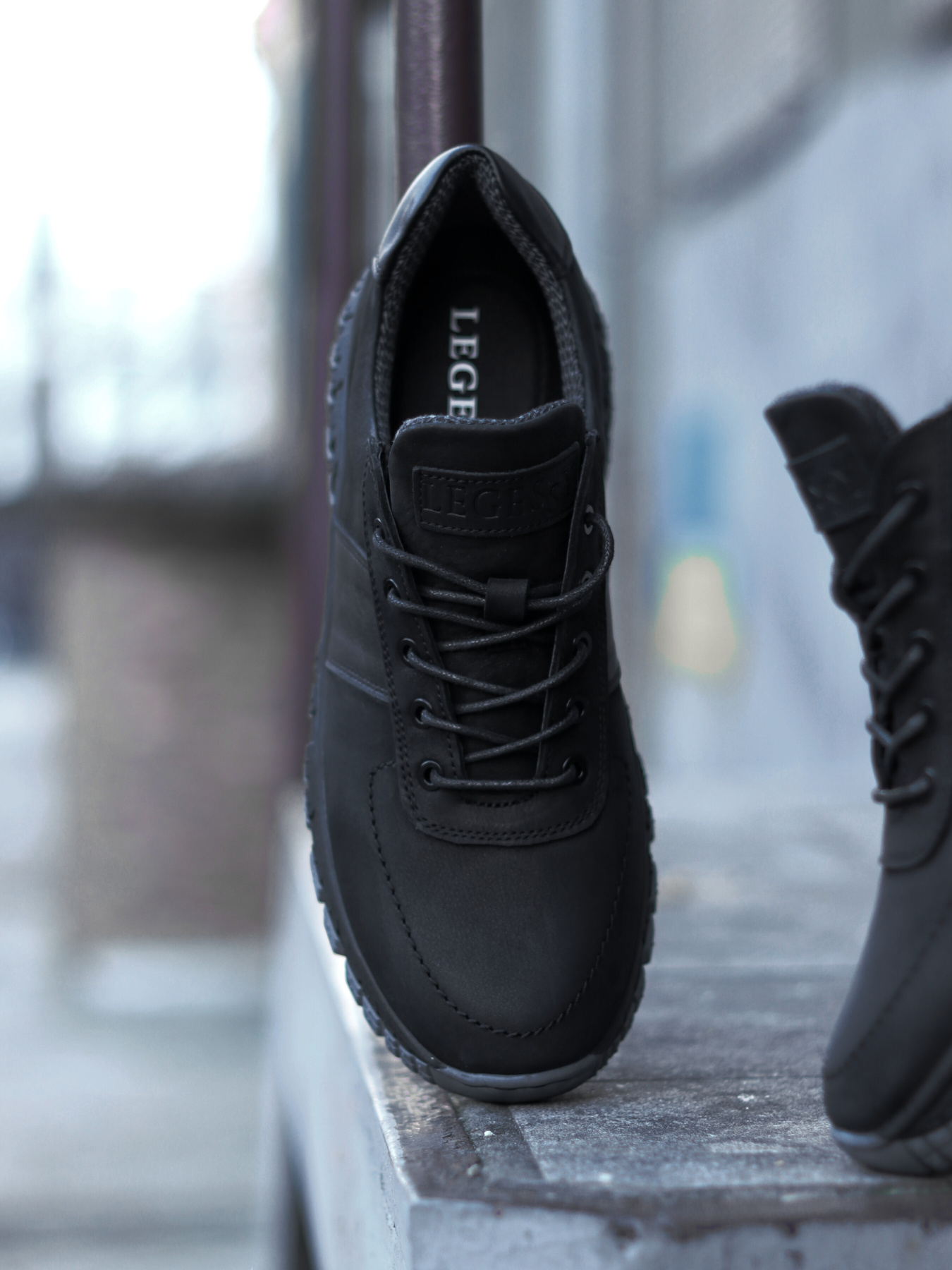 Кроссовки повседневные Legessy модель FROST_BLACK Фото