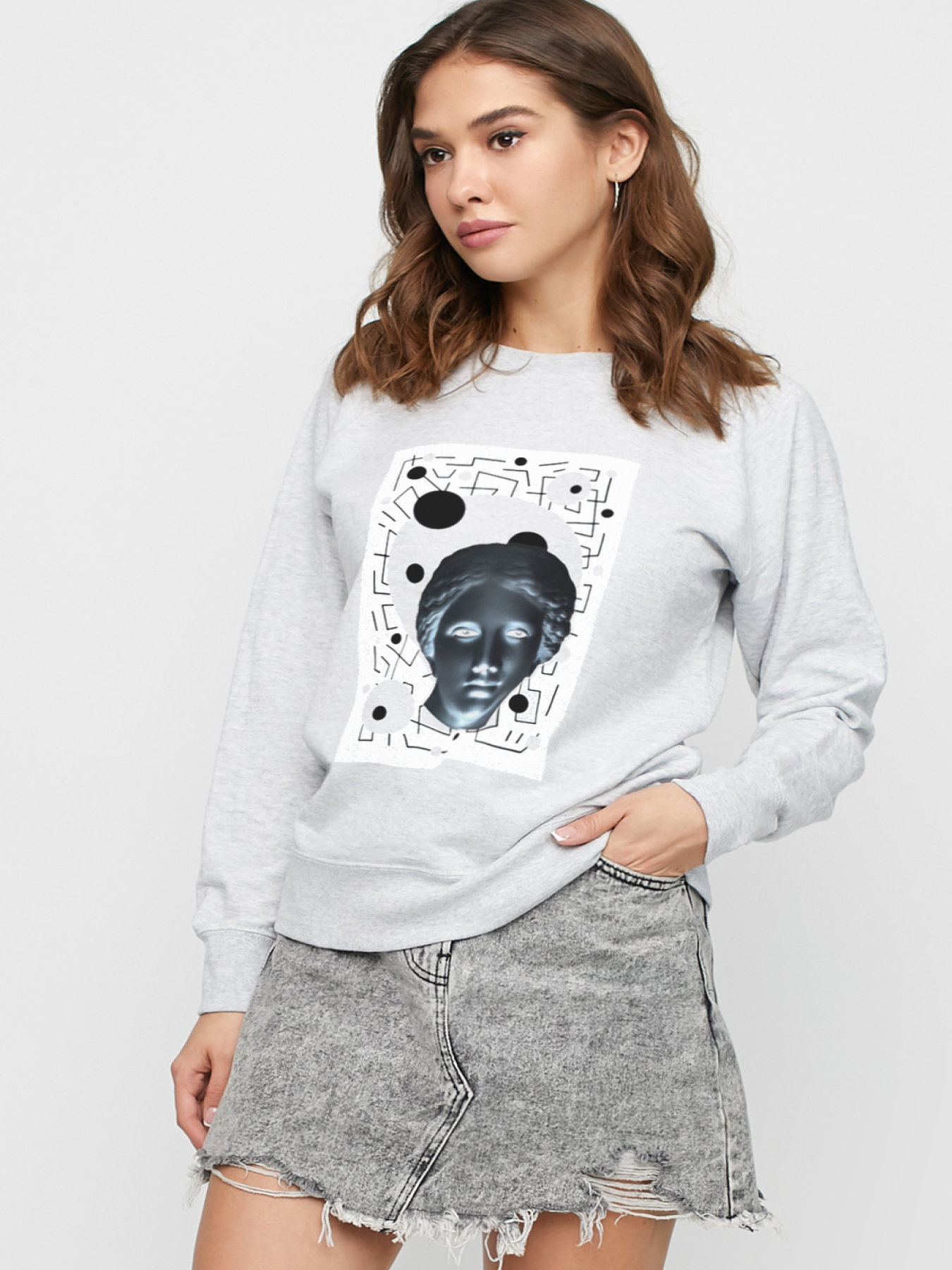 Світшот YAPPI модель SWG1093 Світшот YAPPI модель SWG1093 Фото