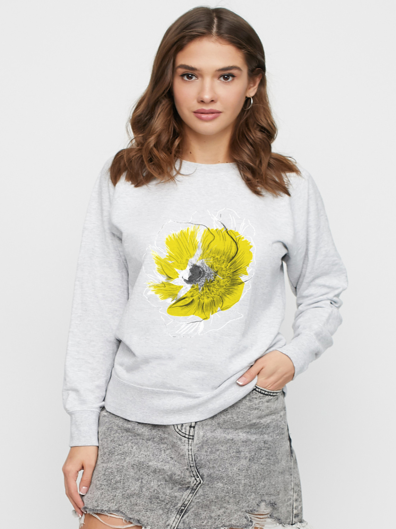 Свитшот YAPPI модель SWG1094 Фото