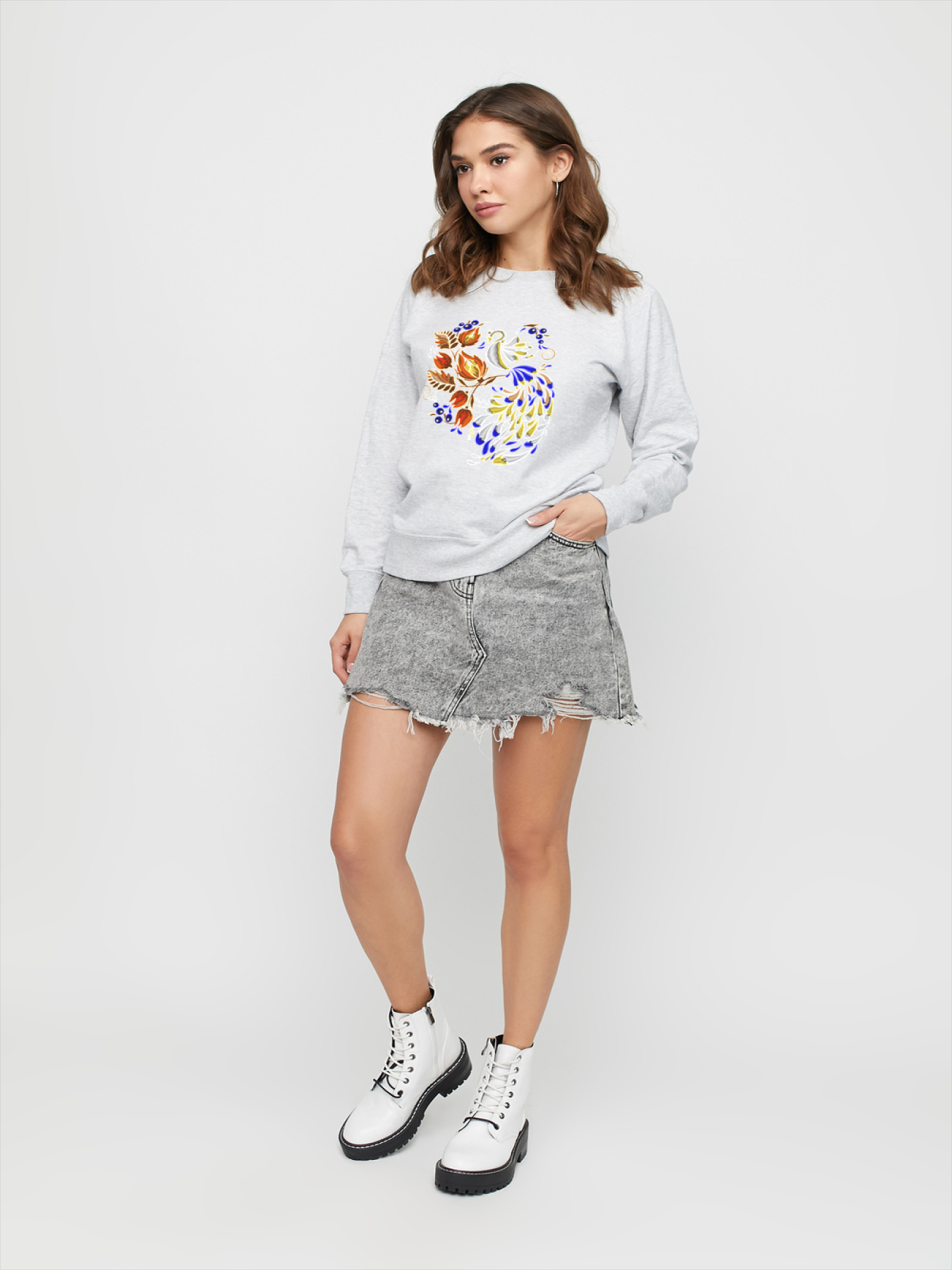 Світшот YAPPI модель SWG1098 Фото