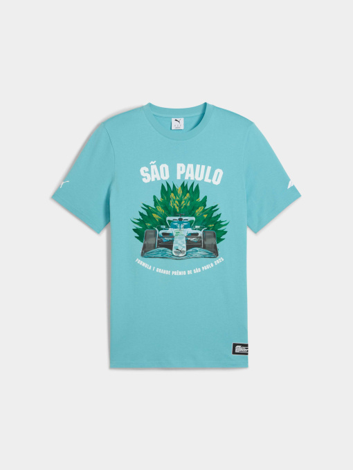 Футболка PUMA F1 Brazil Tee модель 630236 Фото