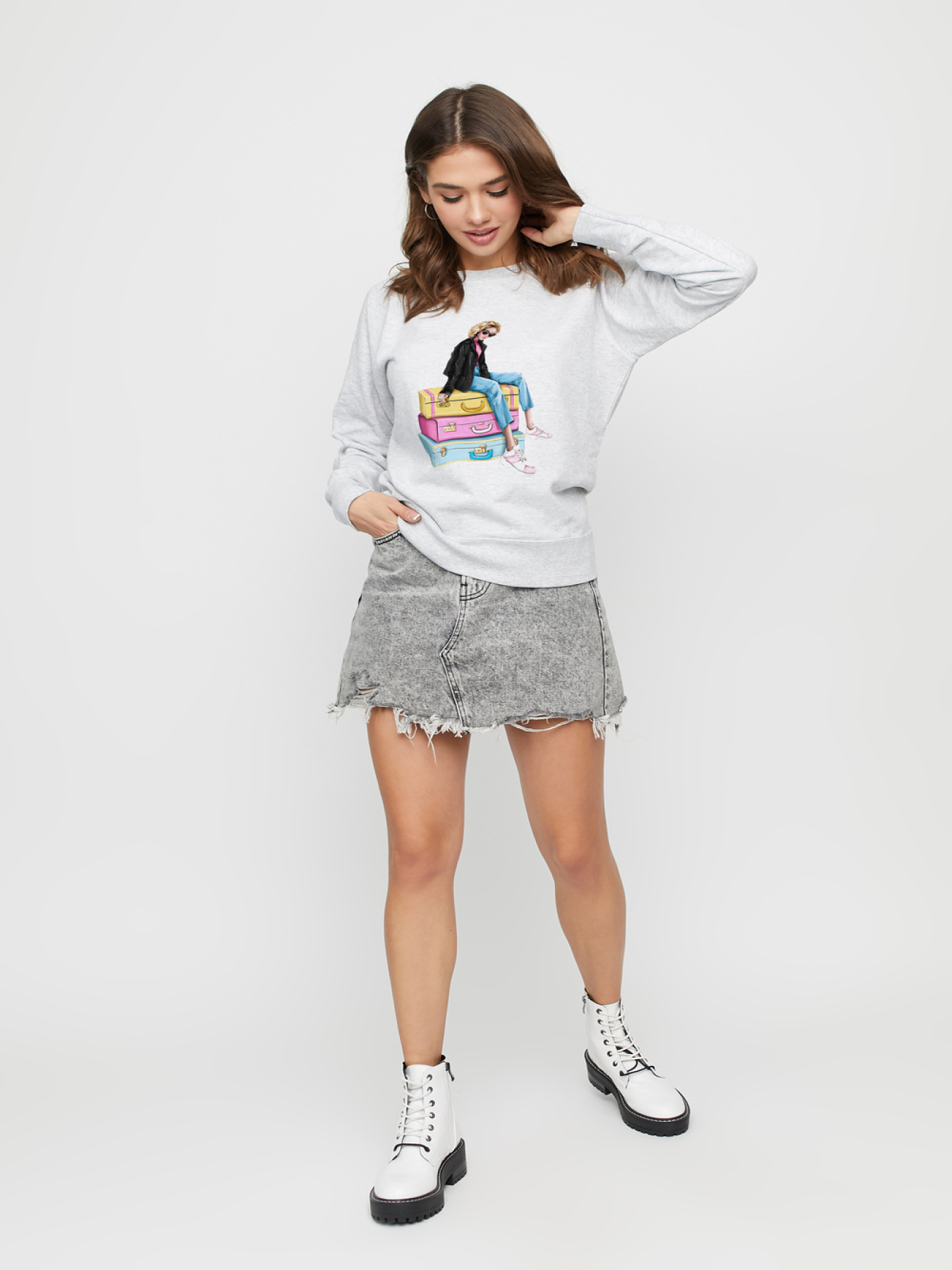 Світшот YAPPI модель SWG1110 Фото