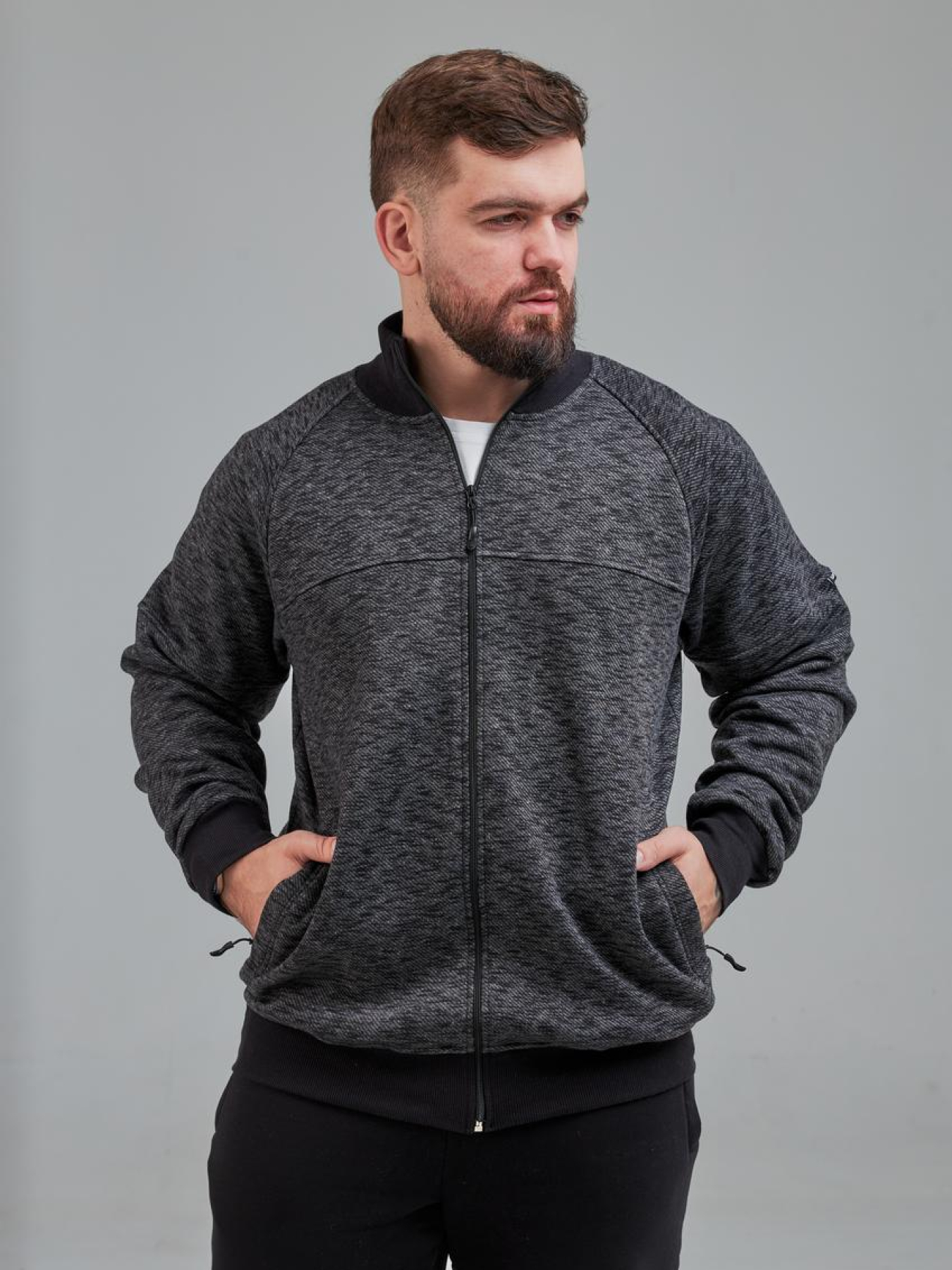 Кофта мужская на замке модель M0143.4-638 Фото