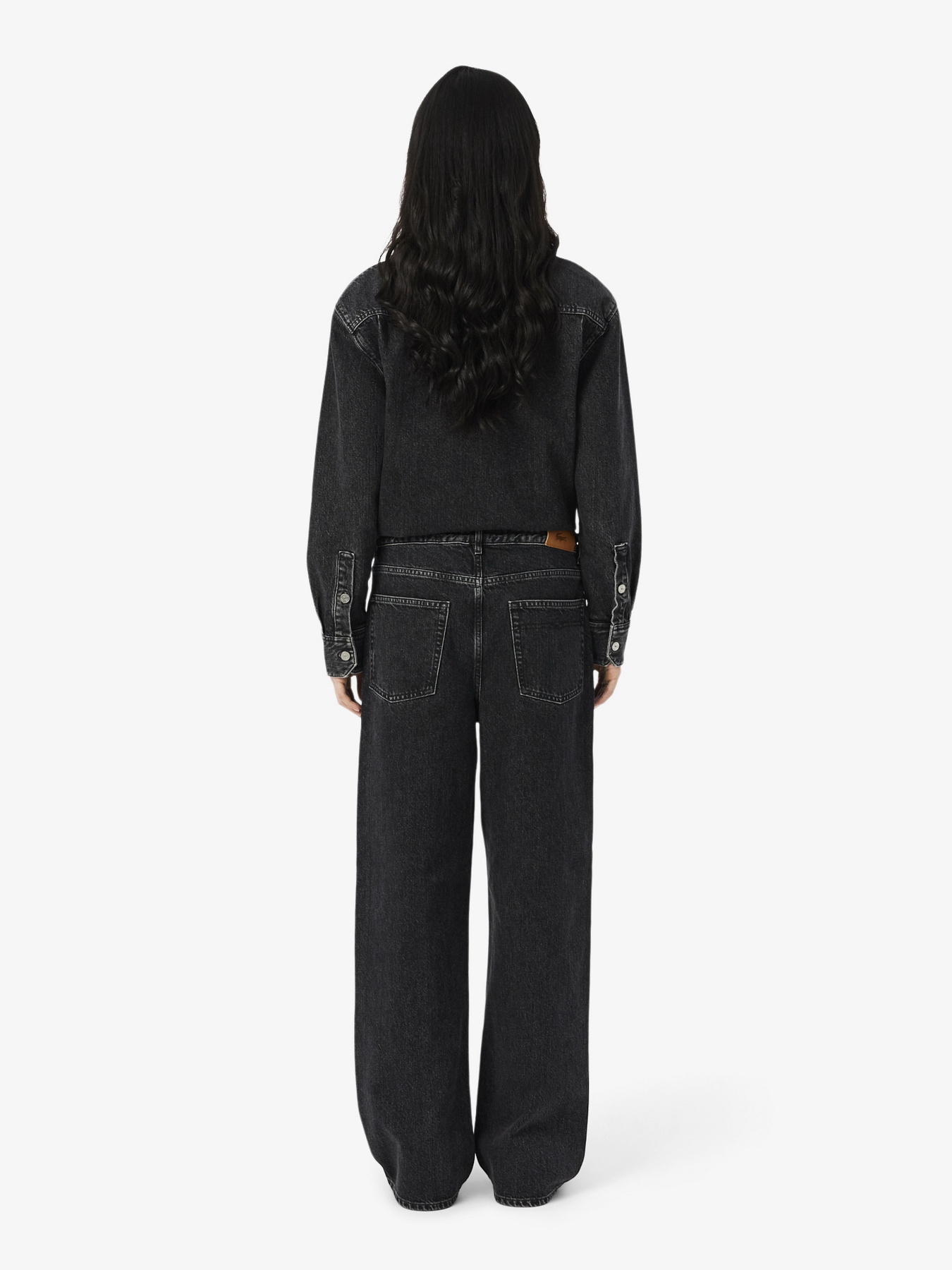 Прямые джинсы Lacoste модель HF02066NM Прямые джинсы Lacoste модель HF02066NM Фото