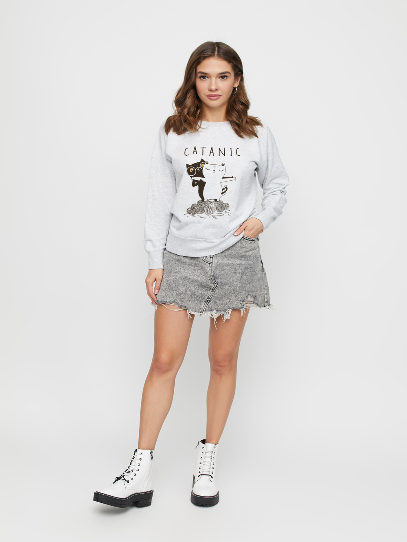 Свитшот YAPPI модель SWG1117 Фото