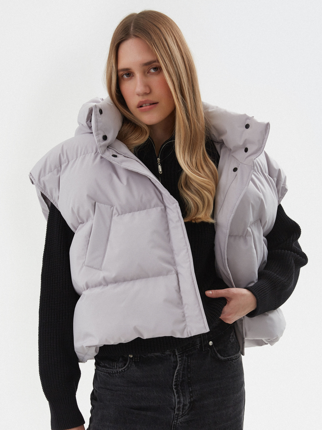 Жилет ESTRO 22441-3-28910, колір сірий модель 22441-3-28910 Фото