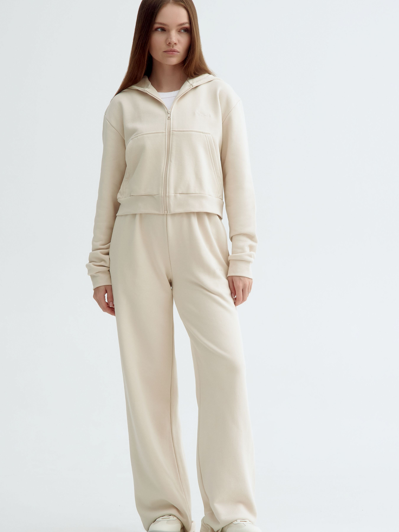 Штани ES8 3520-02-06423, колір бежевий модель 3520-02-06423 Штани ES8 3520-02-06423, колір бежевий модель 3520-02-06423 Фото