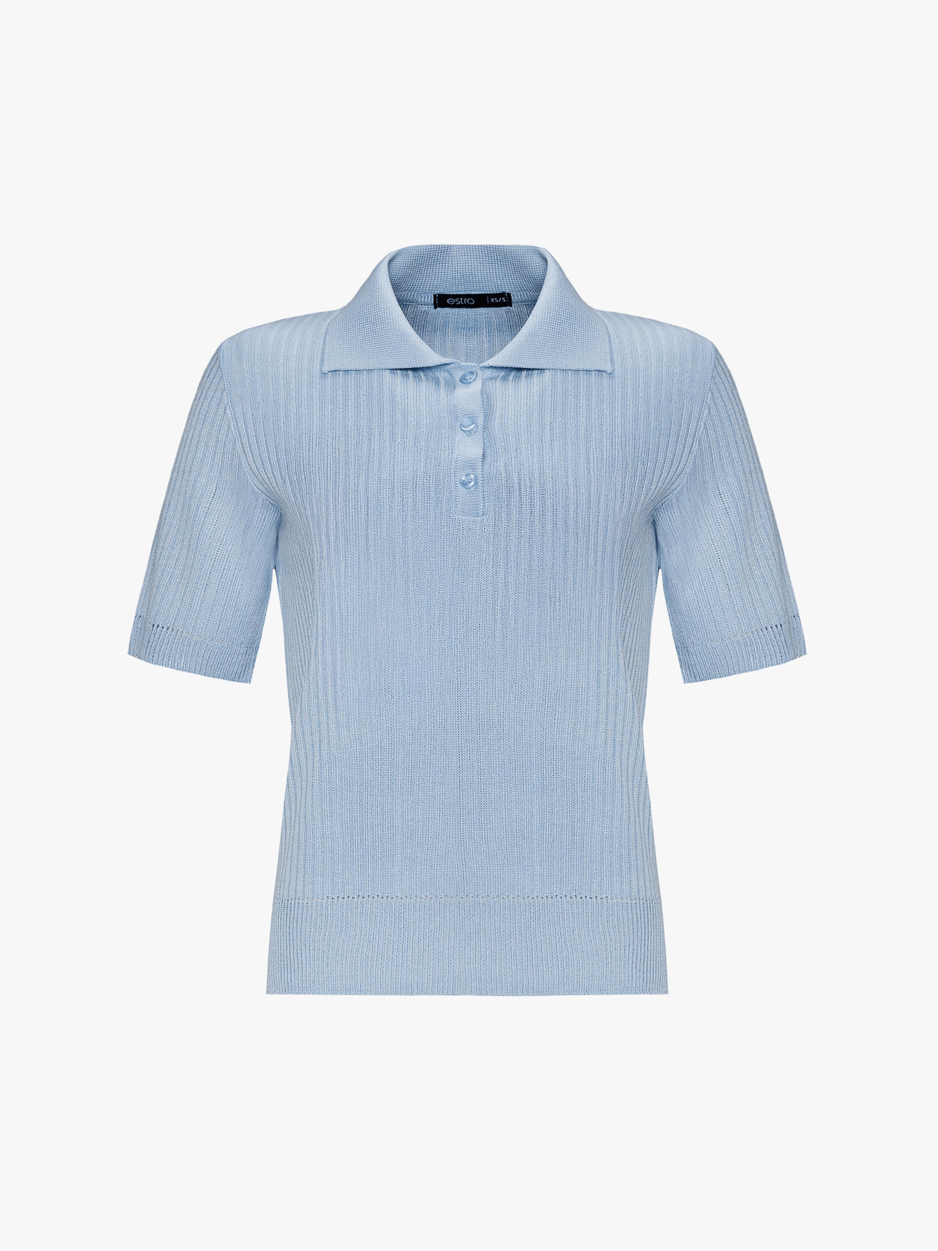 Футболка ESTRO 0239-013822, колір блакитний модель 0239-013822 Фото