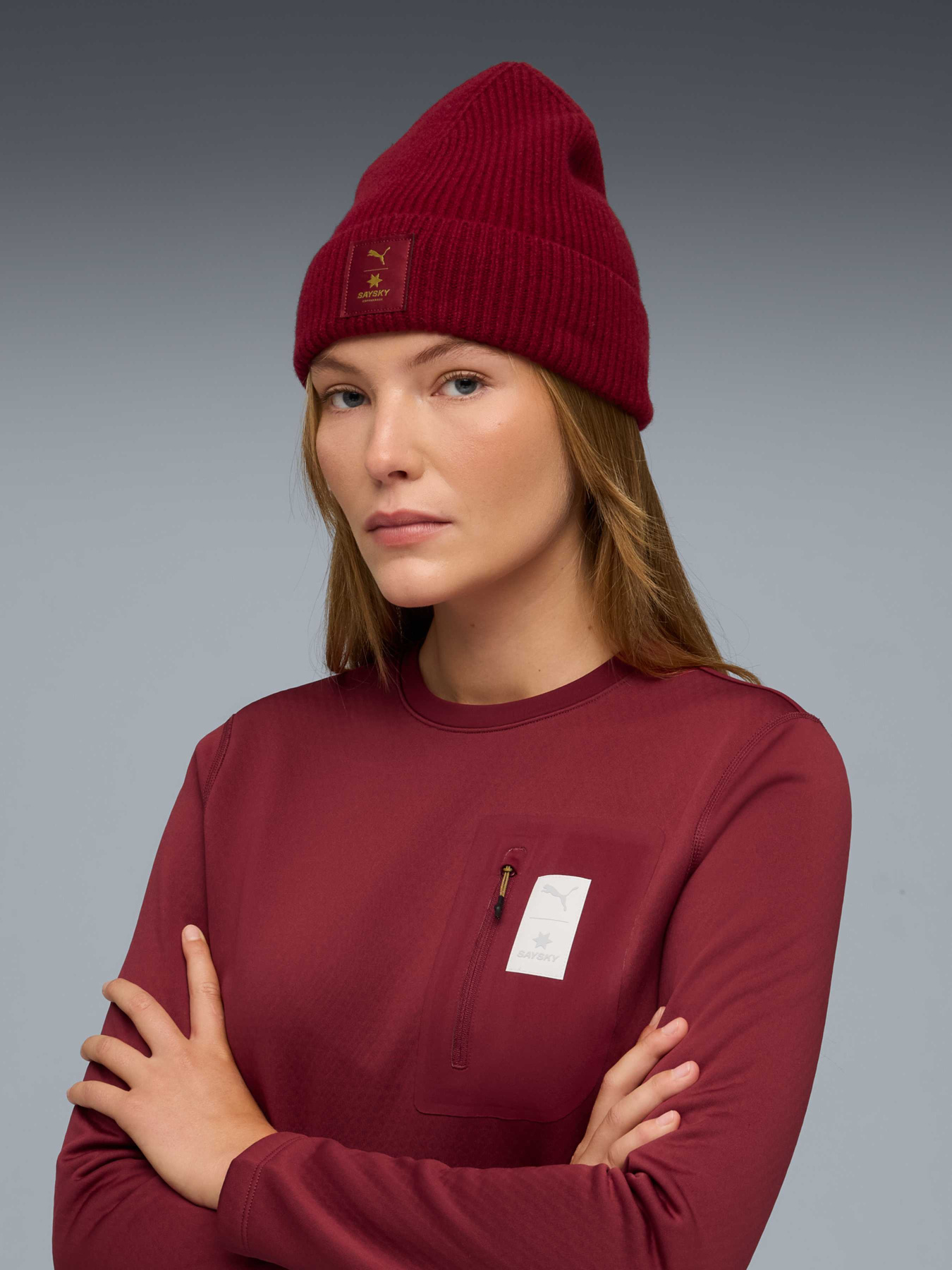 Шапка PUMA x Saysky Merino Beanie модель 026615 Шапка PUMA x Saysky Merino Beanie модель 026615 Фото