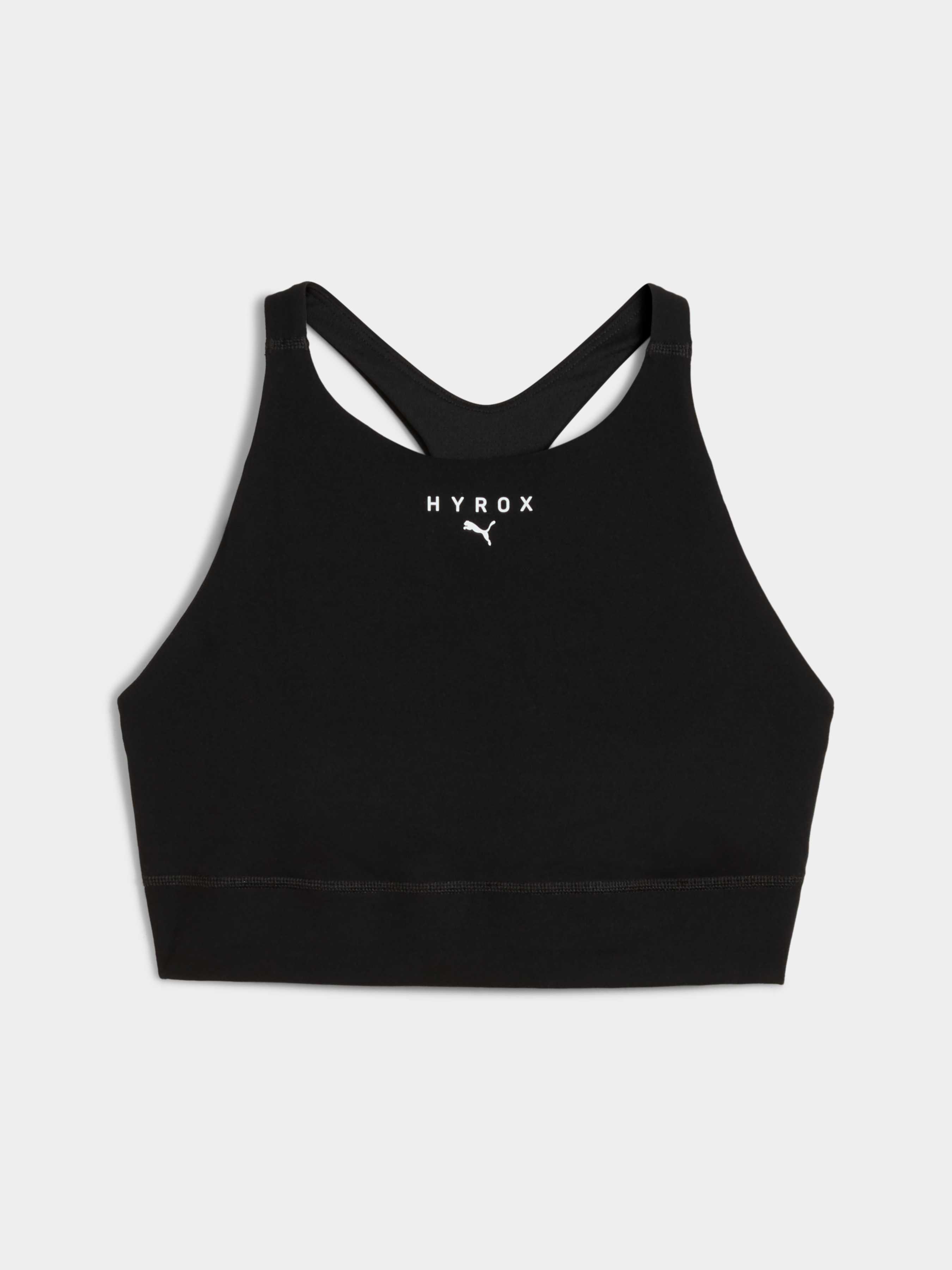 Жіночий Спортивний топ PUMA W Xhyrox Shplx Hi Nck Br (527854_01) колір чорний, матеріал комбінований верх PUMA - купити в Україні
