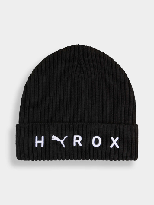 Шапка PUMA x HYROX Mid Crown Beanie модель 026611 Фото
