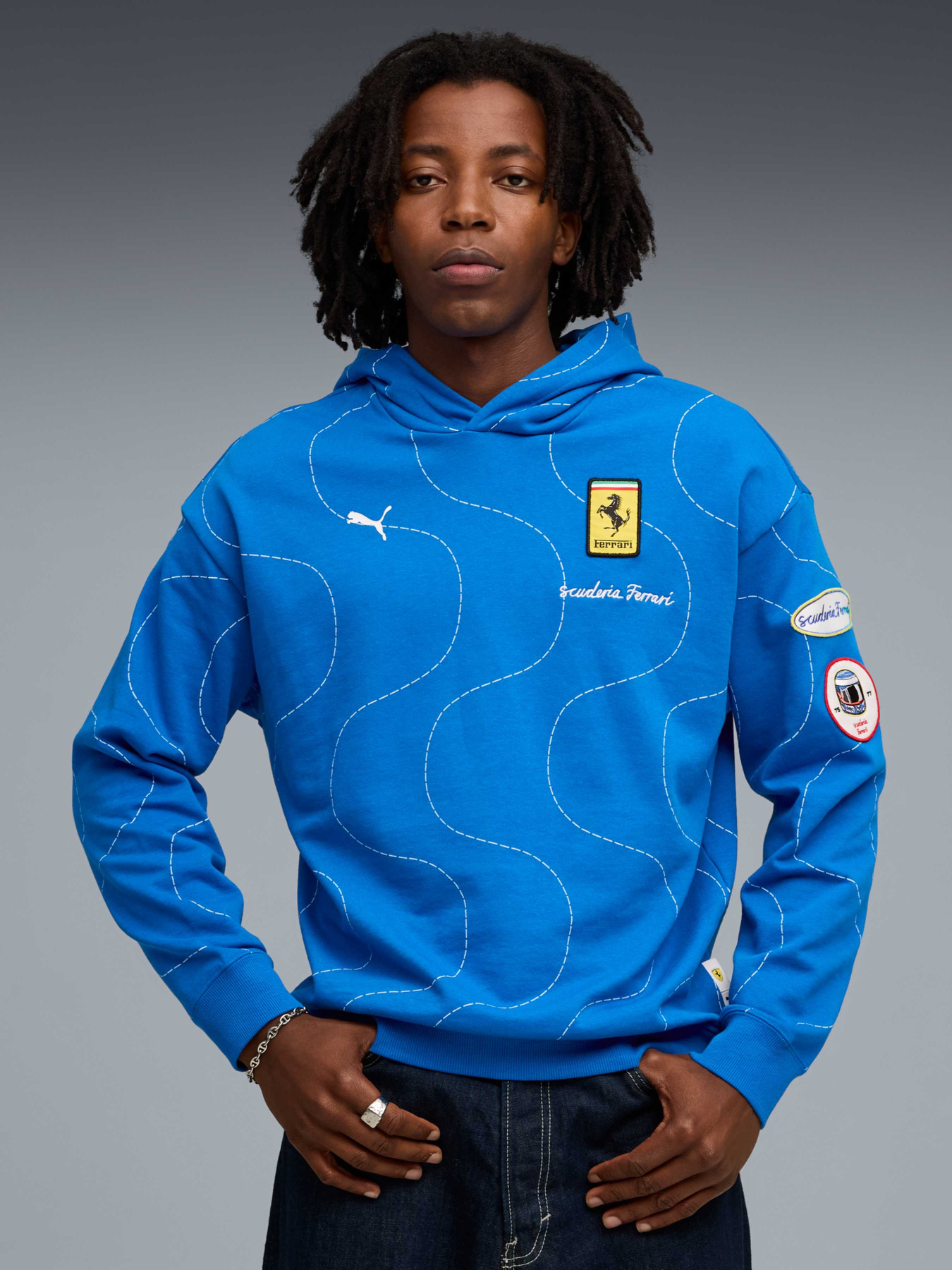 Худі Scuderia Ferrari HP Monza Hoodie Men модель 632757 Фото