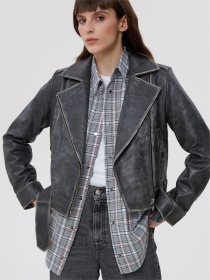 Куртка ESTRO 719-105, колір сірий модель 719-105 Куртка ESTRO 719-105, колір сірий модель 719-105 Фото