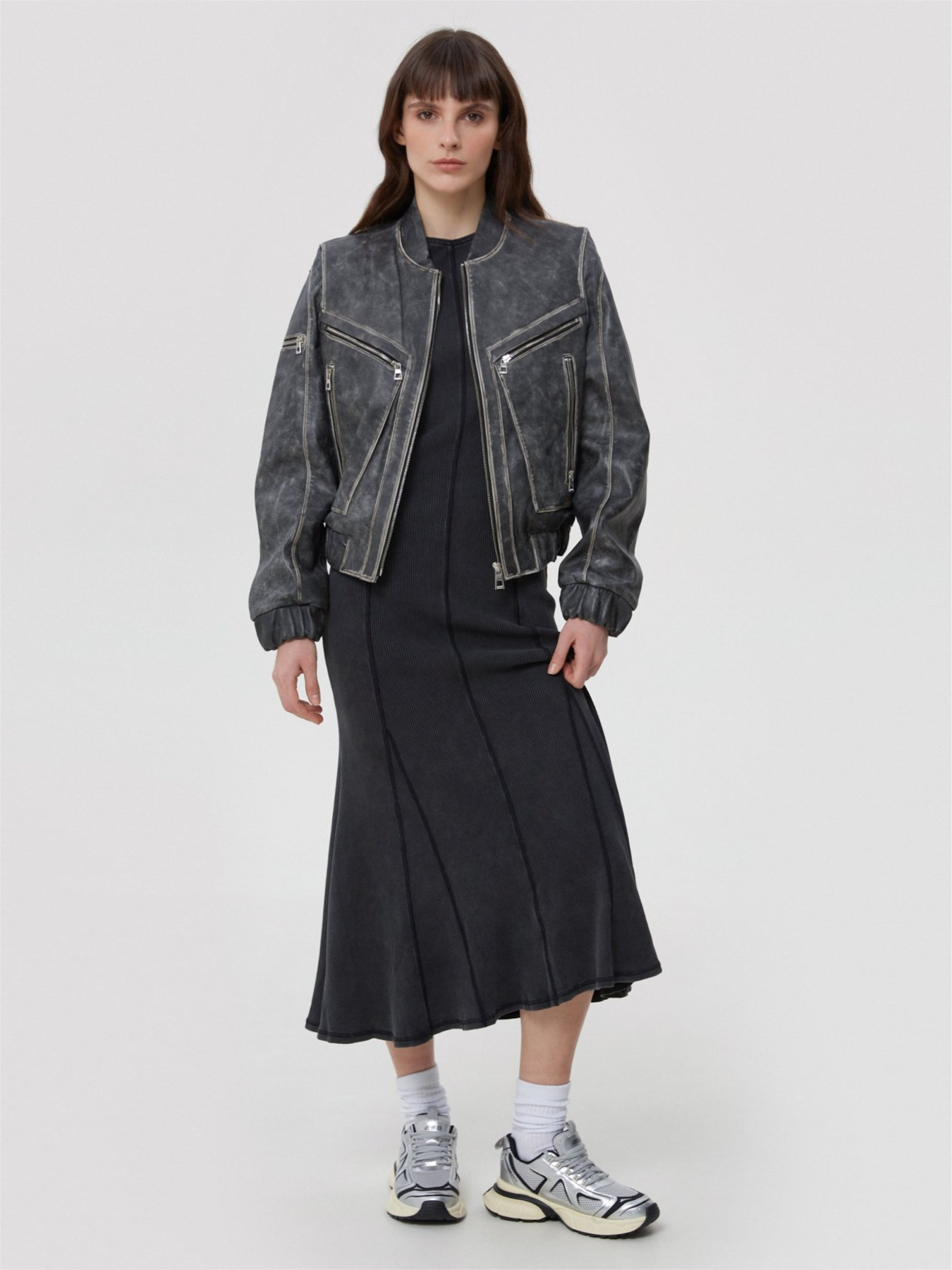 Куртка ESTRO 866-105, колір сірий модель 866-105 Фото