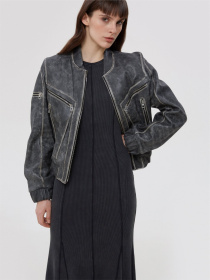 Куртка ESTRO 866-105, колір сірий модель 866-105 Куртка ESTRO 866-105, колір сірий модель 866-105 Фото